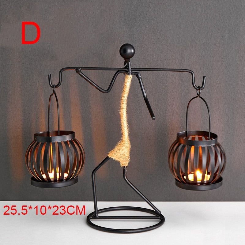 African style candle holder