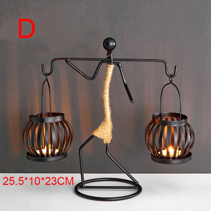 African style candle holder