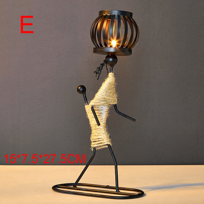 African style candle holder