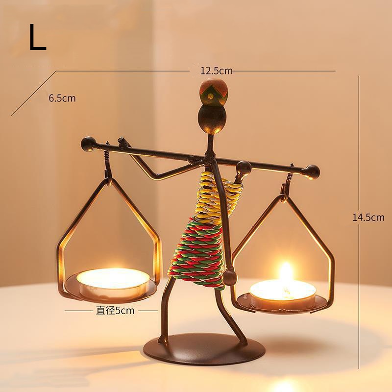 African style candle holder